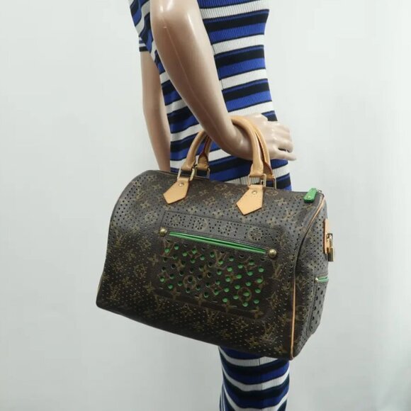 100% Authentic Louis Vuitton Speedy 30 Brown Monogram Canvas Hand Bag - Picture 12 of 12